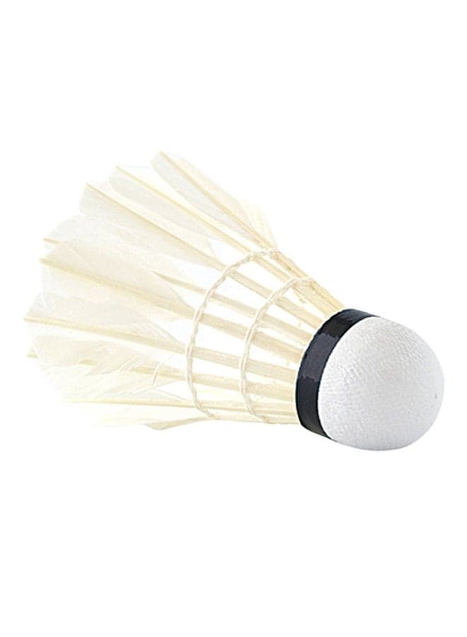 12-Piece Goose Feather Shuttlecocks