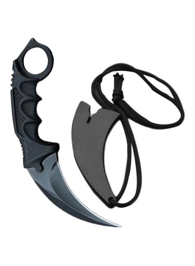Fade-Resistant Tactical Camping Knife – Durable Color Coating for Outdoor Collectors