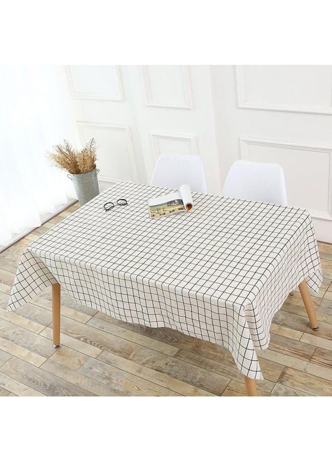 Dining Table Cover Black/White