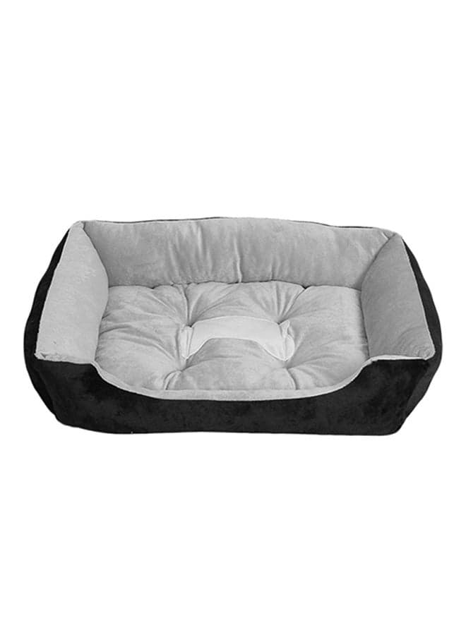 Pets Warming Plush House Grey/Black XLyard