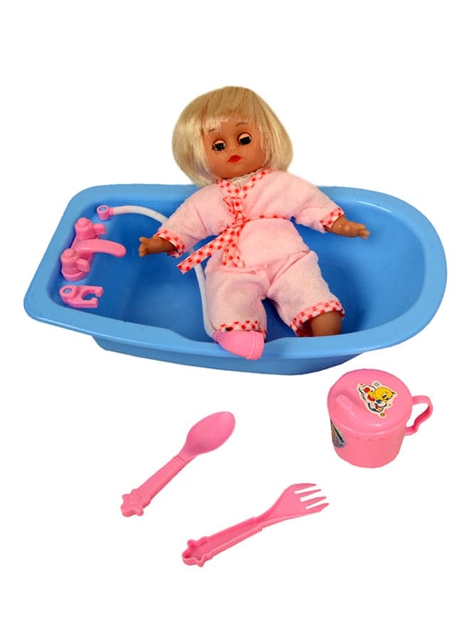 Doll With Bathtub Accessories Wpv1725 Perfect Cuddling Partner Premium Quality 125x125x125cm
