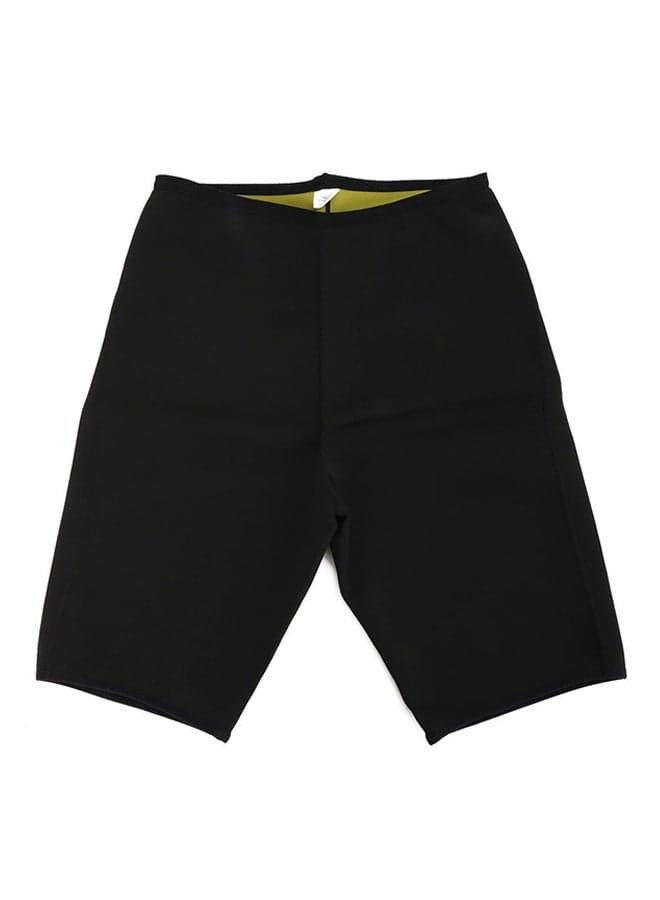 Slimming Body Shapers Sweat Shorts Black/Green