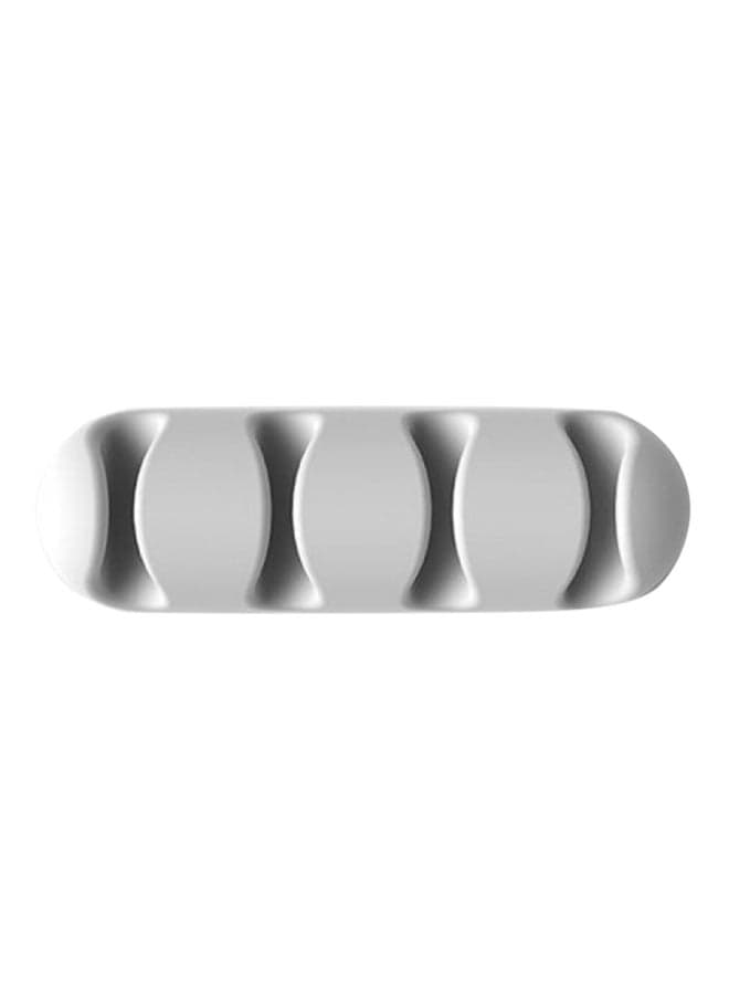 CableDrop Multi Cable Clip White
