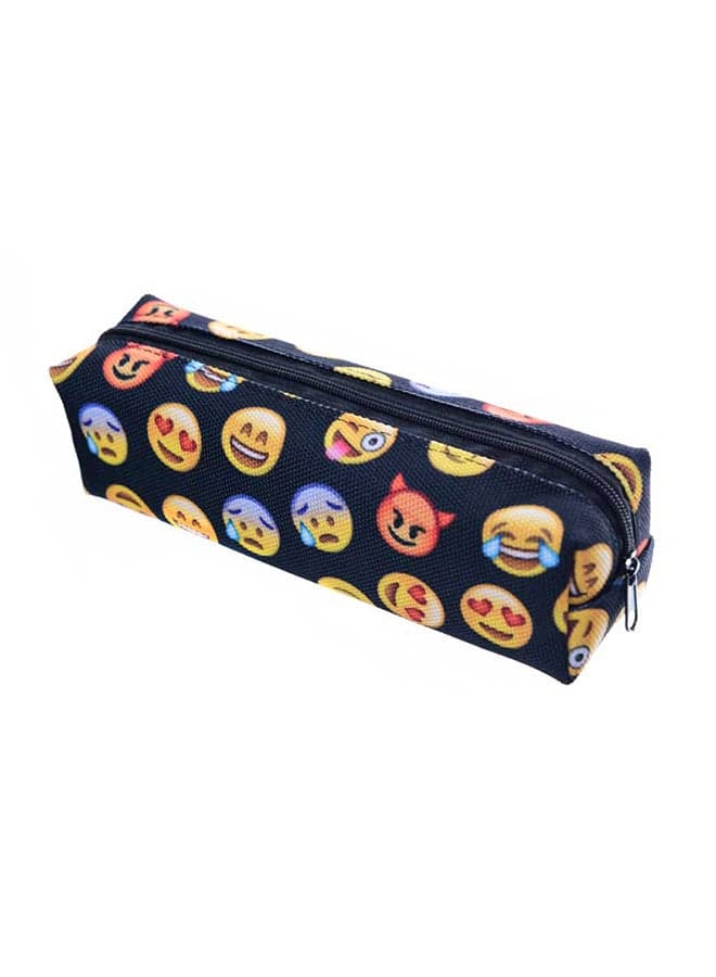 Emoji Pencil Case Black