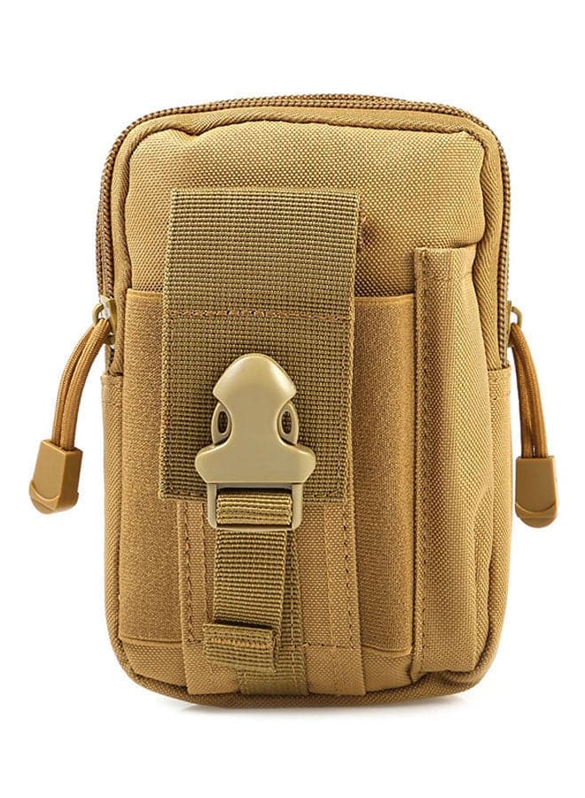 Outdoor Tactical Close-Fitting Waist Pack Bag - Brown