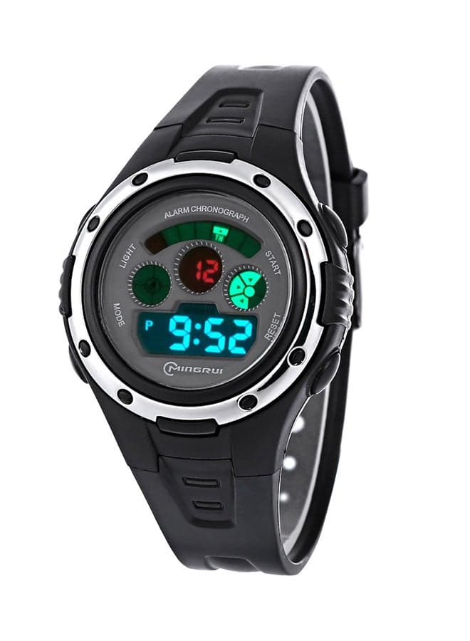 Kids' Water Resistant Chronograph Digital Watch 8558095