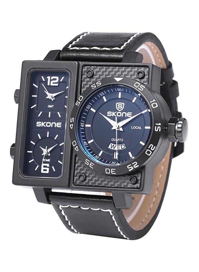 Men's Water Resistant 3 Movement Dial Analog Watch 9422EG