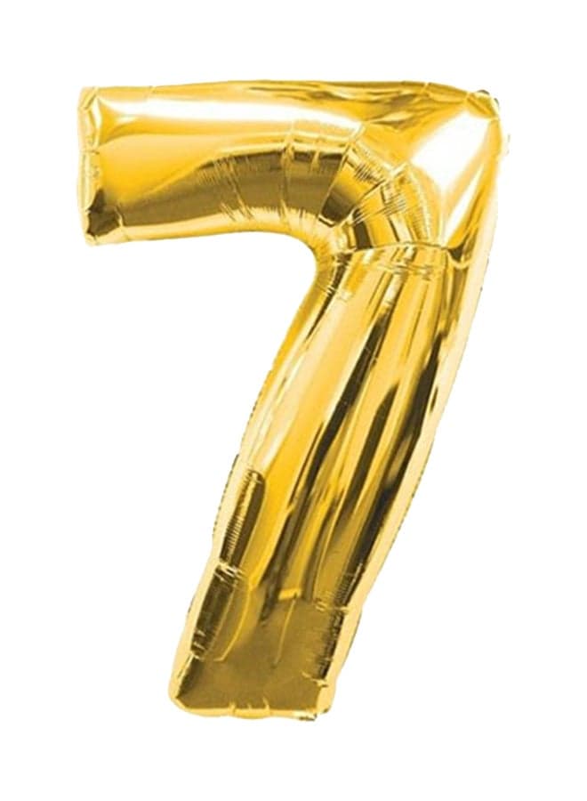 Number 7 Helium Party Balloon 32cm