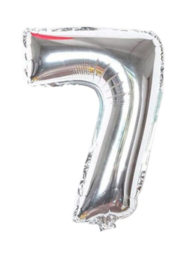Number 7 Helium Party Balloon 32inch