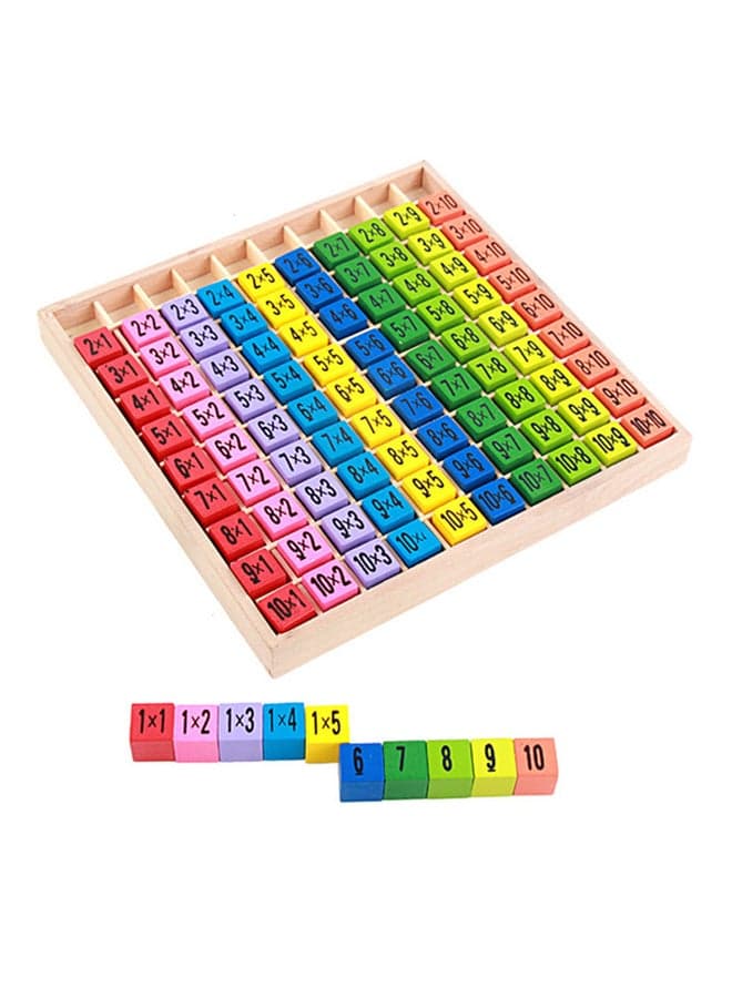 99 Multiplication Table Math Learning Toy