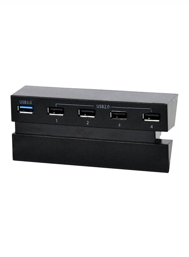 USB Wired Hub For PlayStation 4 Black