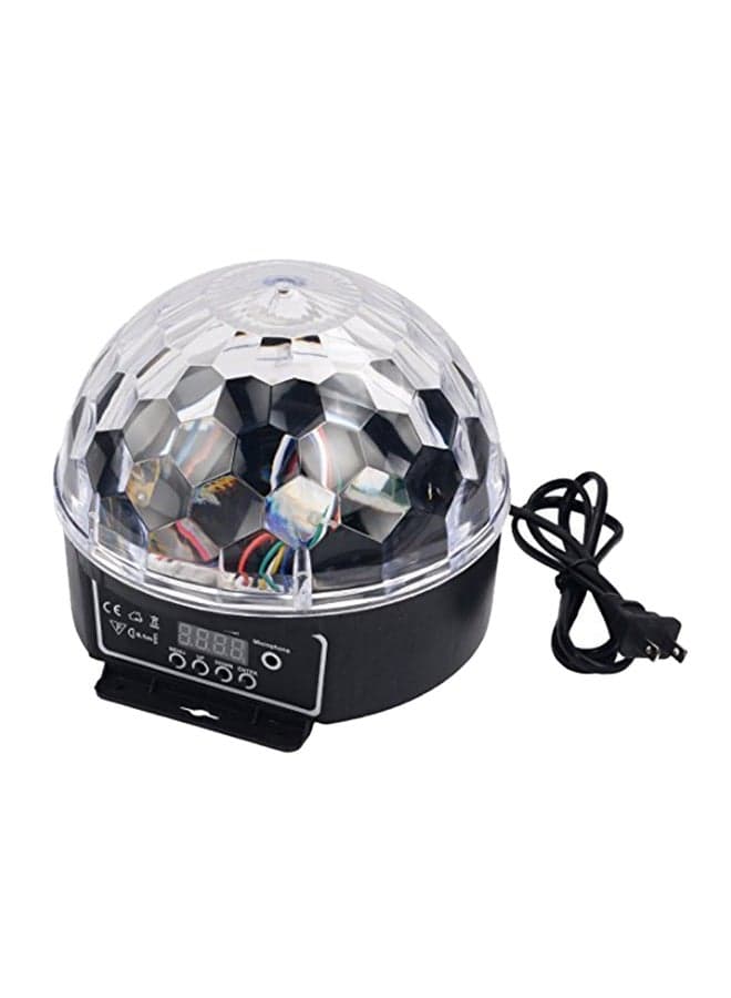 LED Crystal Ball With USB Multicolour 17.5cm