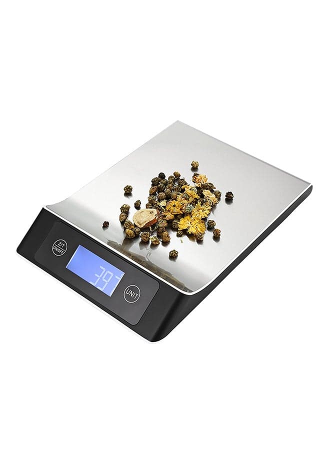 Electronic Digital Kitchen Scale 00NK Silver