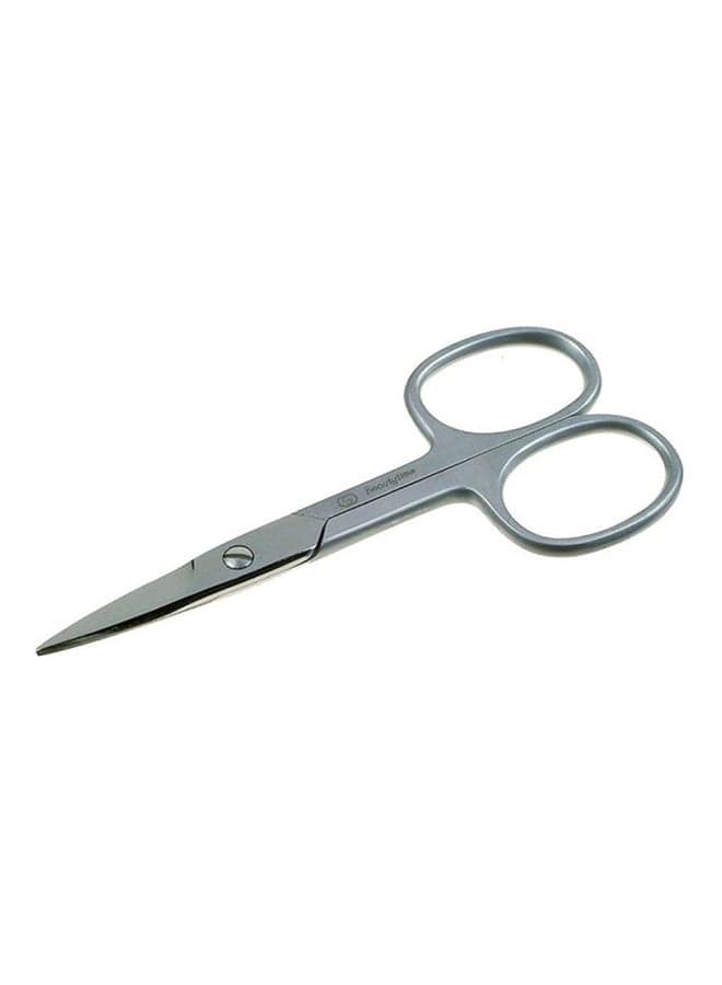 Straight Nail Scissors Silver
