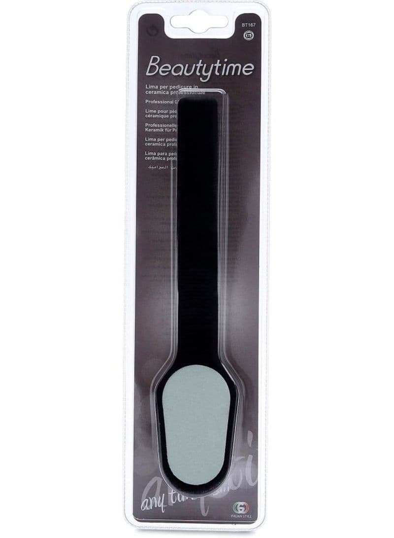 Professional Snakel Ceramic Foot File Black