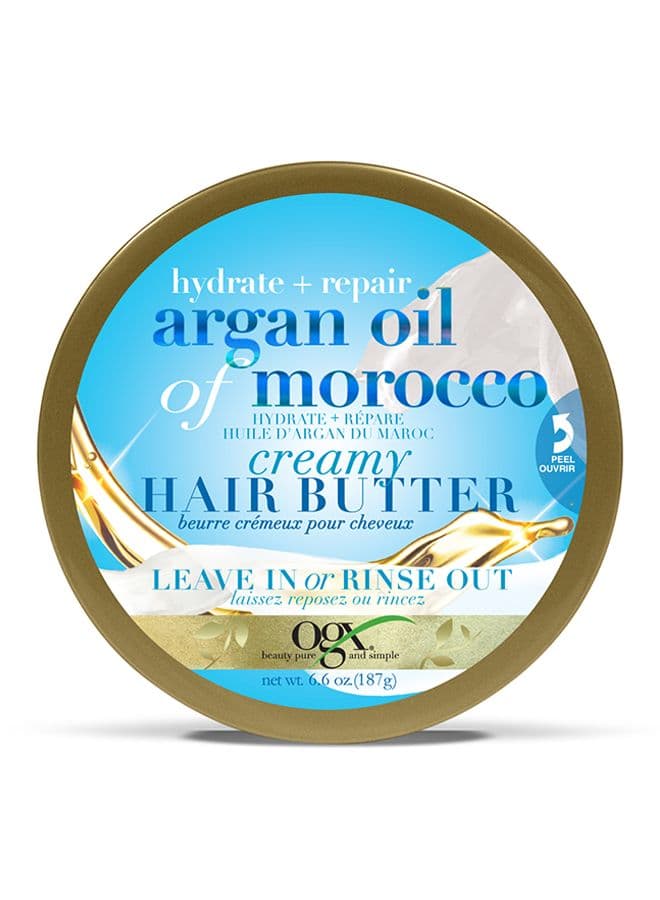 Hydrate + Repair Argan Oil Creamy Hair Butter