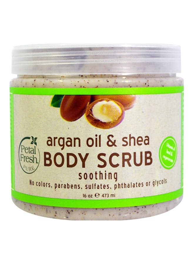 Argan Oil And Shea Body Scrub 473ml