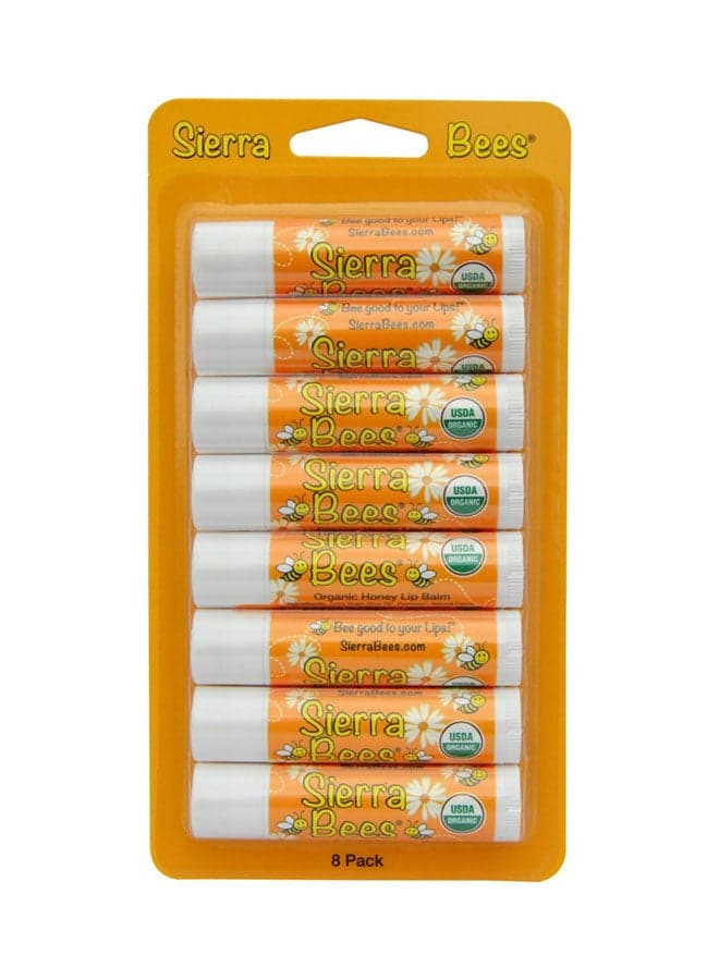 Pack Of 8 Honey Lip Balm 4.2grams