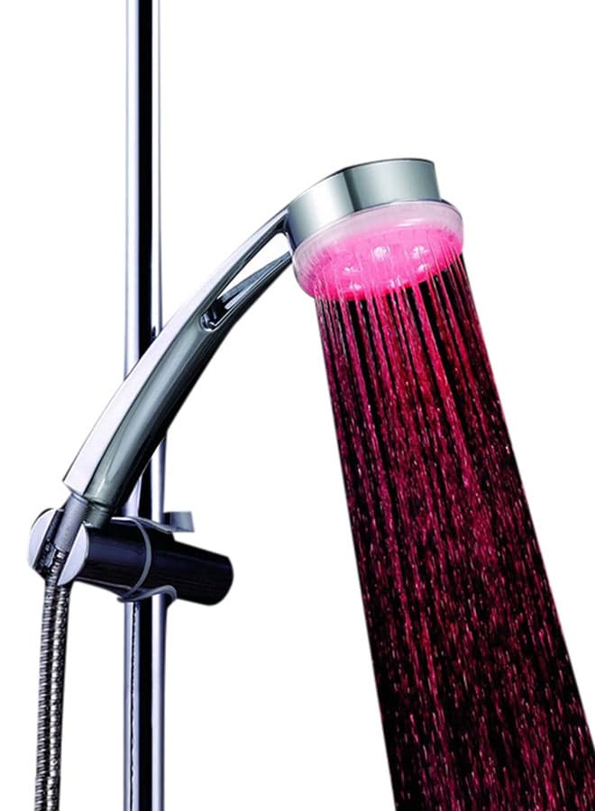 LED Faucet Light Temperature Sensor For Shower Silver standard