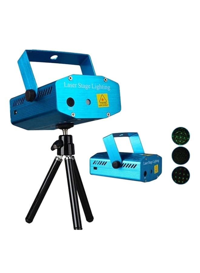 4-Patterns Mini Laser Lights For Parties Multicolour