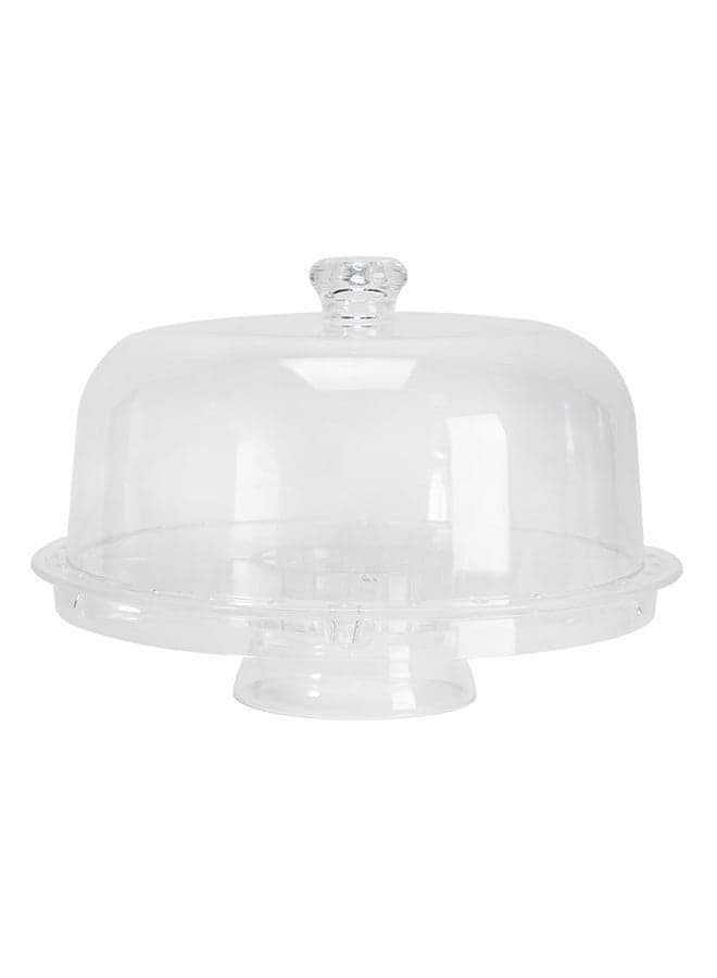 Multifunctional Cake And Serving Stand Clear 31.5centimeter