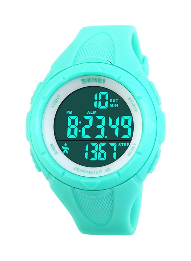 Girls' Casual Digital Watch 32679964877 - 42 mm - Green