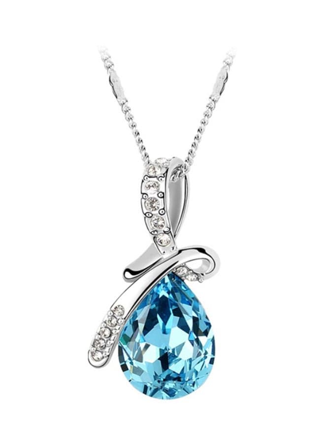 Crystal Design Pendant Necklace