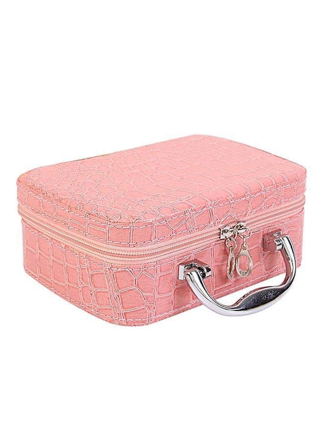 Makeup Cosmetic Artist Organizer Assorted Pink