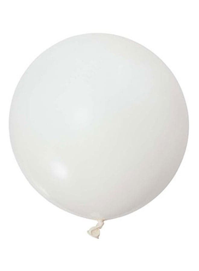 Jumbo Latex Balloon White 36inch