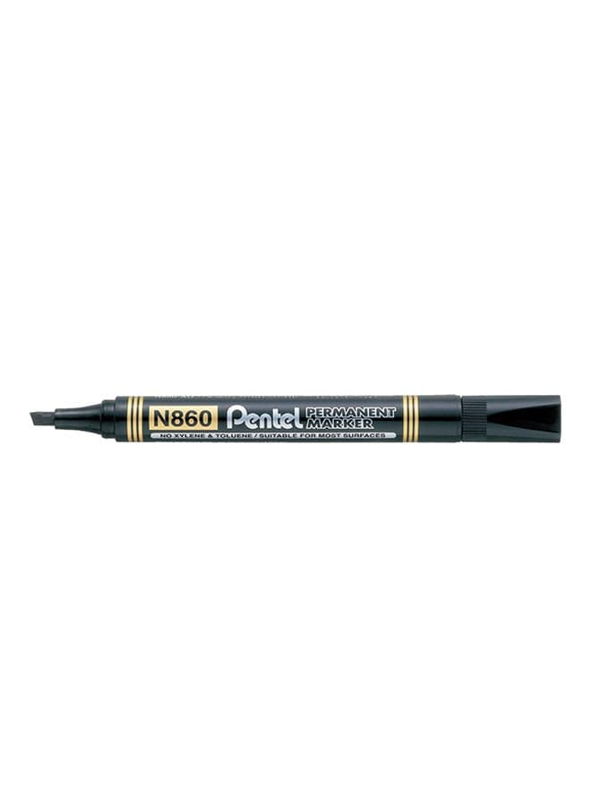 Chisel Tip Permanent Marker Black