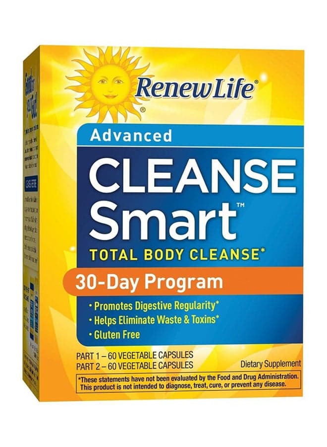 Cleanse Smart Total Body Cleanse - 120 Capsules