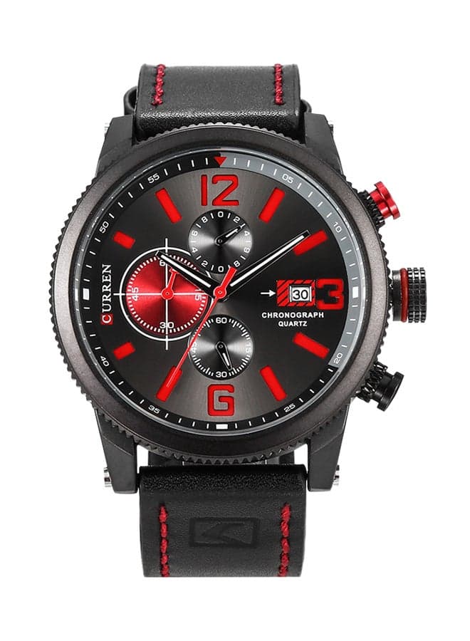 Men's Water Resistant Chronograph Watch 8281