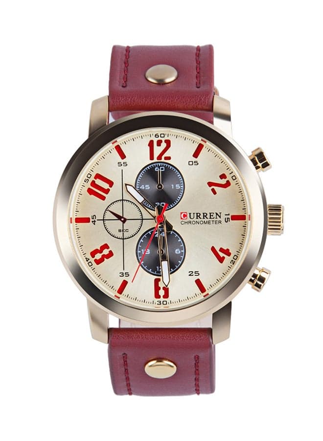 Men's Water Resistant Analog Watch 8192