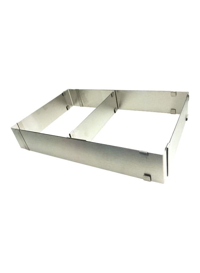 Extendable Cake Mould Silver