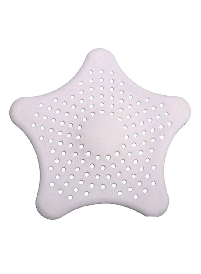 Anti-Clogging Starfish Drain Stoppers White Standard