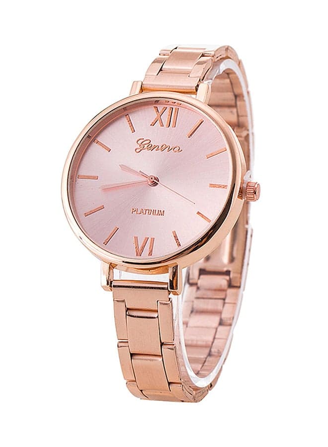 Women's Stainless Steel Analog Watch AWNTG 01 W0030 - 37 mm - Rose Gold