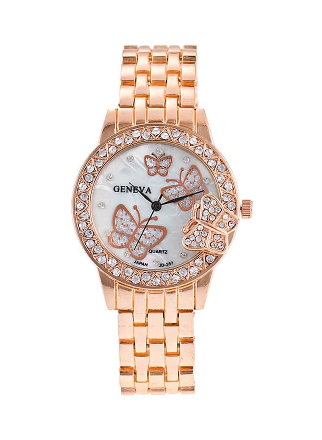 Women's Water Resistant Stainless Steel Analog Watch AWNTG 01 W0044