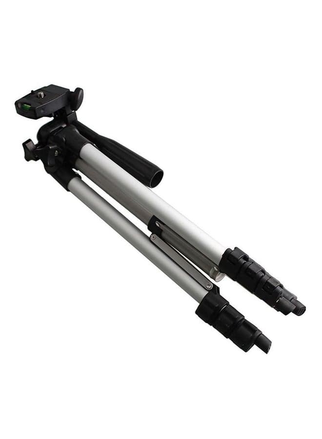 Portable Flexible Camera Tripod Stand Silver/Black