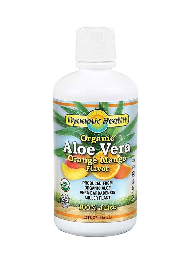 Organic Aloe Vera Juice Orange Mango