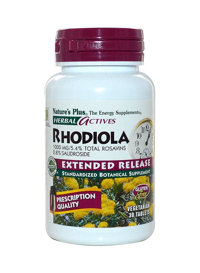 Herbal Actives Rhodiola Extended Release - 30 Tablets