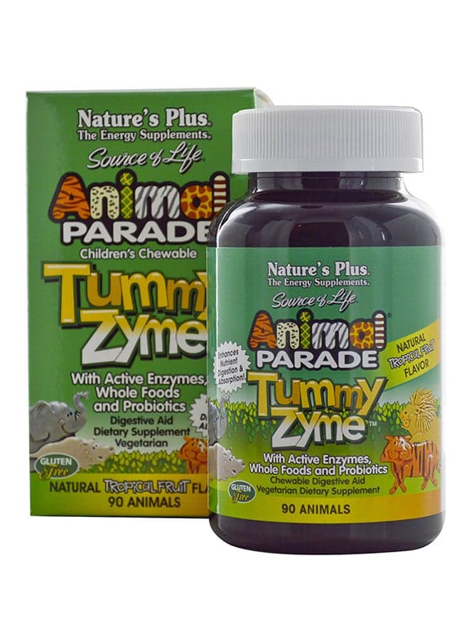 Tropical Fruit Animal Parade Tummy Zyme Digestive