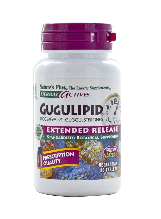 Gugulipid Extended Release - 30 Veggie Tabs 1,000 mg