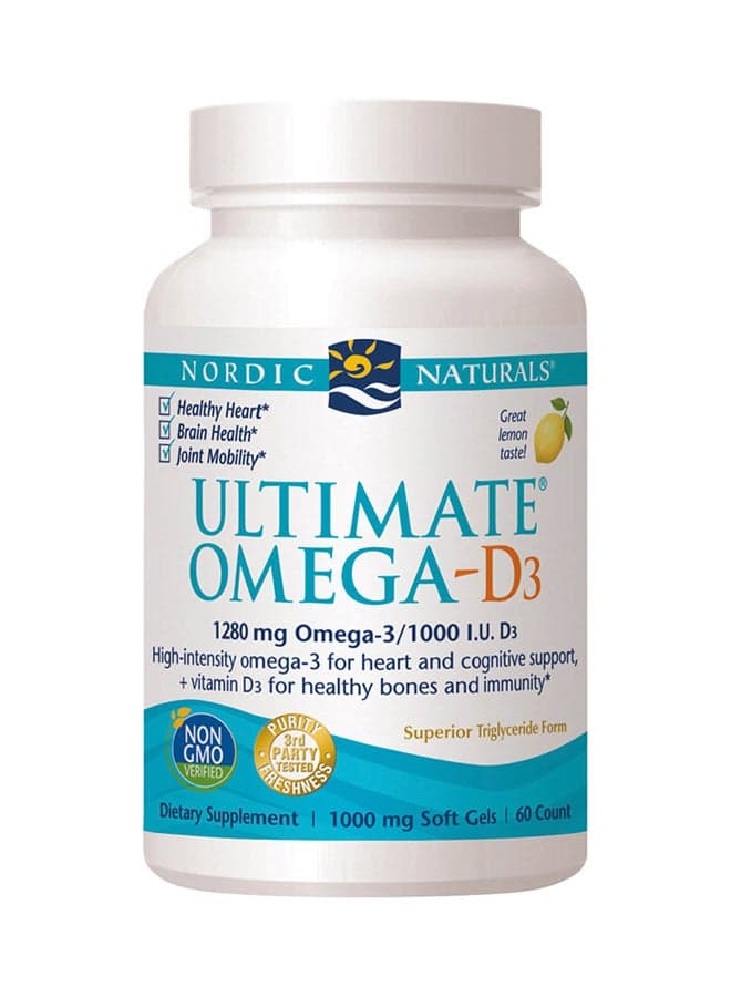 Dietary Supplement Ultimate Omega D3