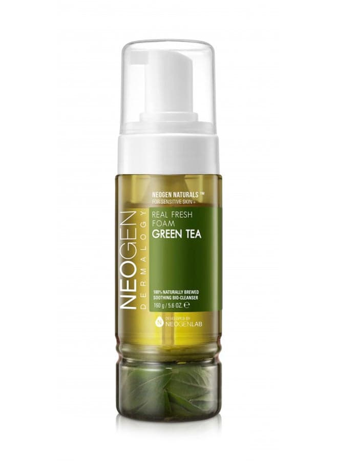 Green Tea Real Fresh Foam Face Wash 160grams
