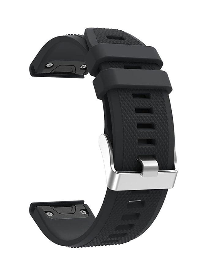Replacement Smart Watch Band For Garmin Fenix 5 Black