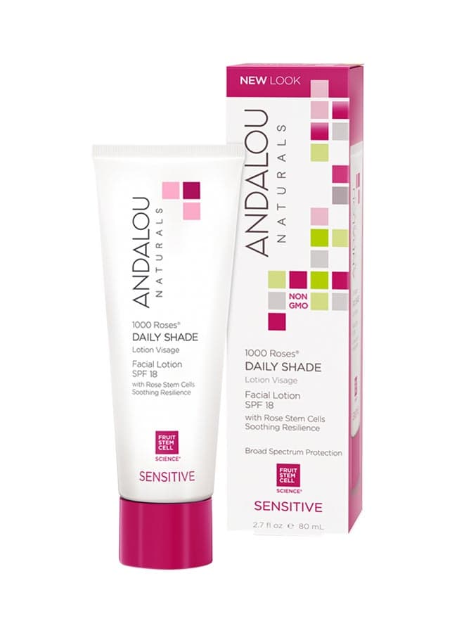 1000 Roses Daily Shade Facial Lotion SPF 18 80ml