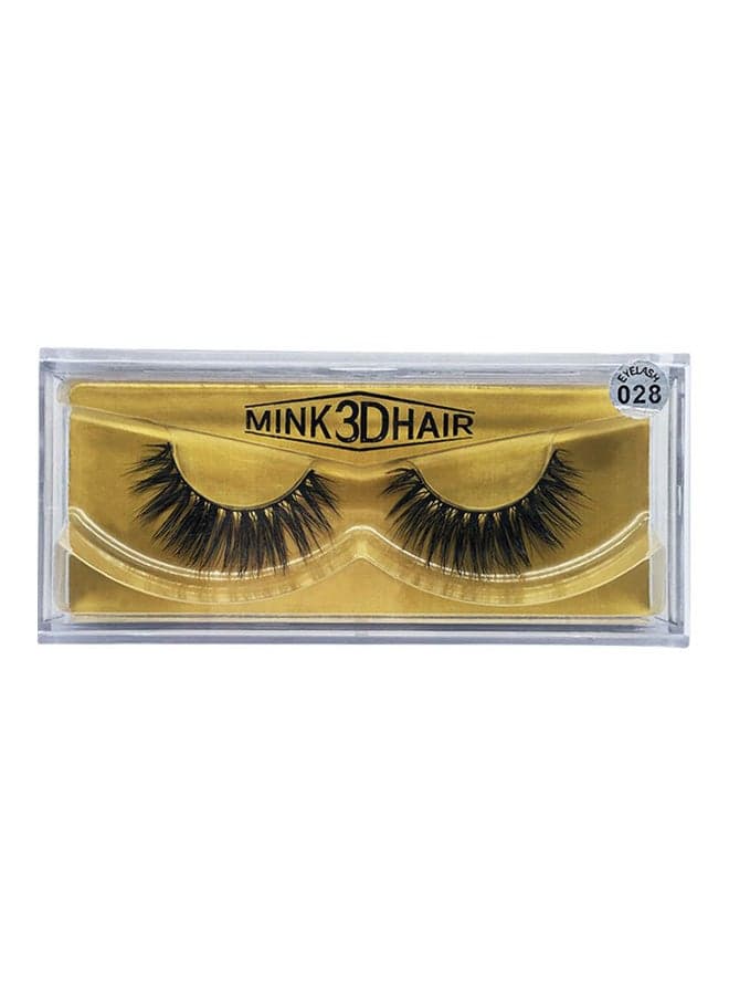 3D Mink Hair Eyelashes 028 Black