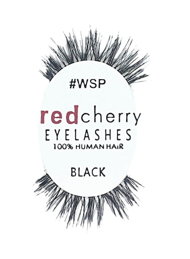 Red Cherry Eyelashes Black