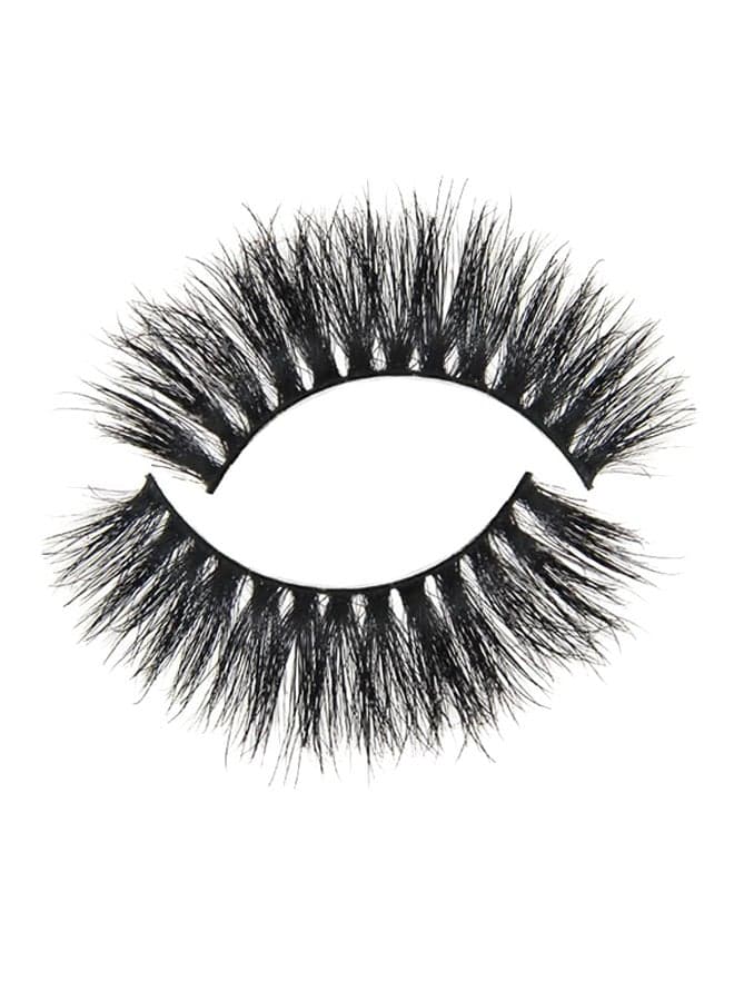 Natural Horse Hair False Eyelashes Black