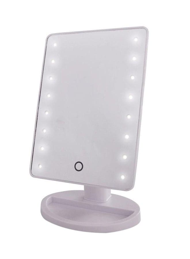 Make Up Mirror With LED Lights White